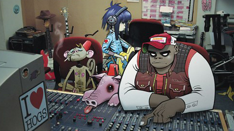 Novo som do Gorillaz é instrumental