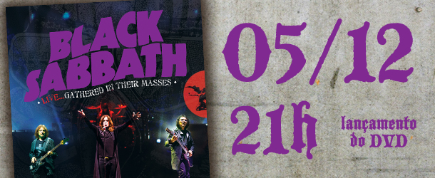 Festa do novo DVD do Black Sabbath