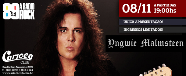 Ganhadores da Promoção Yngwie Malmsteen