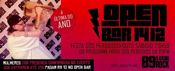 Festa dos Perdidos neste sábado com Thiago DJ