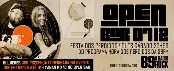 Sábado tem Festa dos Perdidos!!!