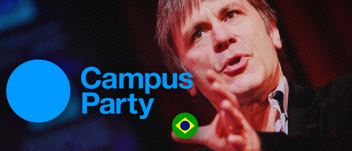 Bruce Dickinson é destaque hoje na Campus Party