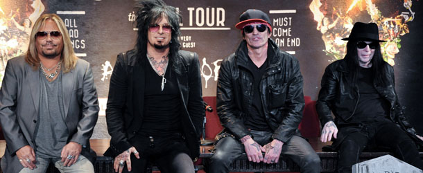 Mötley Crüe assina contrato impedindo retorno