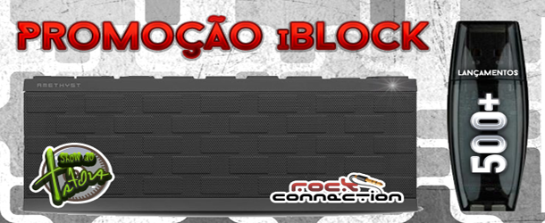 Promoção iBlocok e pen drive do Maia