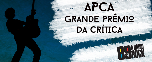 89 recebe prêmio APCA pelo retorno da Rádio Rock