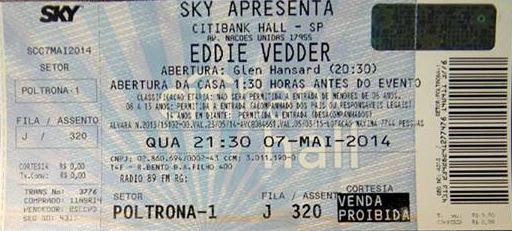 Resultado compartilhamento post Eddie Vedder no Facebook