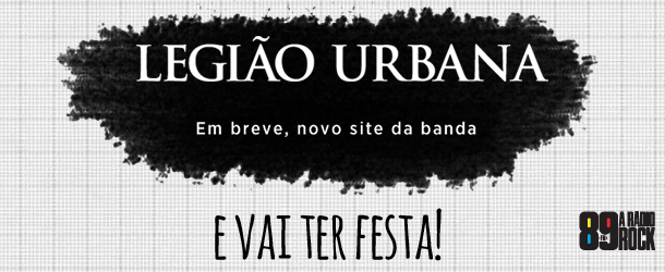 89 te coloca  em festa de lançamento do site da Legião Urbana