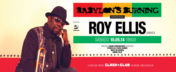 Roy Ellis toca neste sábado em SP