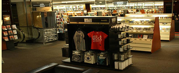 A Loja Radio Rock está dentro da Fnac