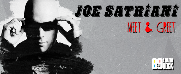 Meet & Greet com Joe Satriani