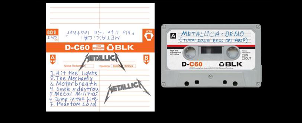 Metallica vai lançar réplica de fita demo