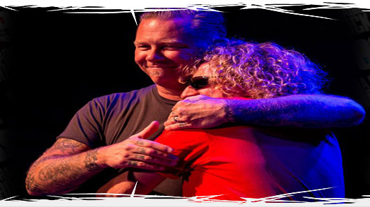 James Hetfield e Sammy Hagar anunciam show acústico