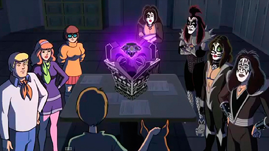 Kiss e Scooby-Doo juntos, veja o trailer!