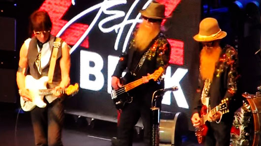 ZZ Top toca o clássico “Rough Boy” ao lado de Jeff Beck