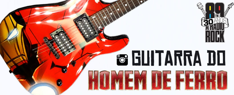 Promoção “Guitarra do Homem de Ferro”