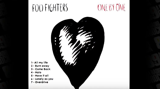 Primeira versão do disco “One By One” do Foo Fighters é disponibilizada na web