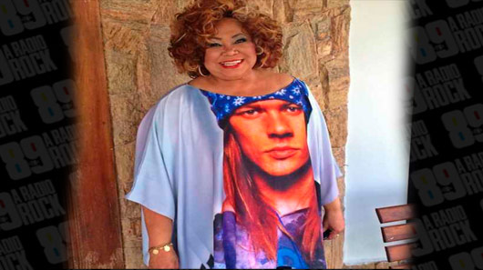 Alcione confere show do Guns N´Roses como convidada especial