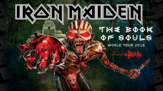 Iron Maiden divulga teaser de sua nova turnê mundial