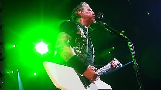 Metallica divulga vídeo de backstage no Canadá