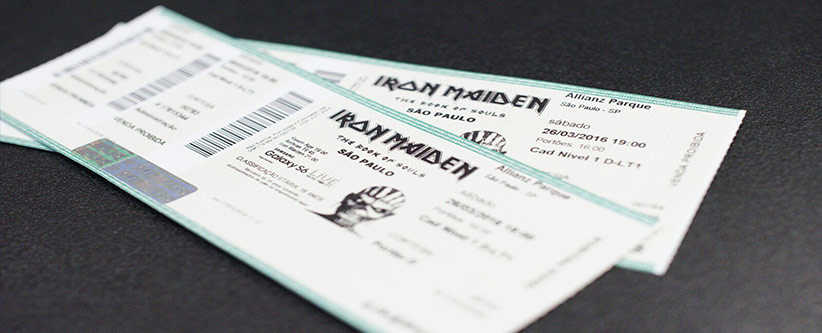 Ingressos para ver Iron Maiden em Promo do Instagram da 89