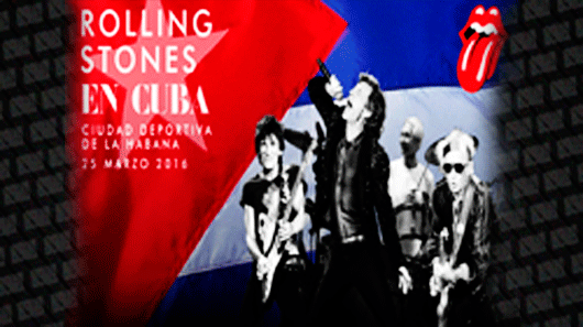 Rolling Stones anunciam show gratuito Cuba