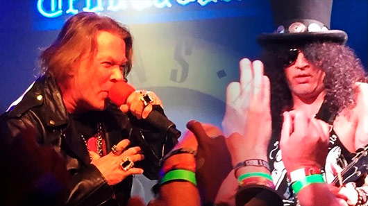 Show do Guns N’ Roses no Troubadour pode virar documentário