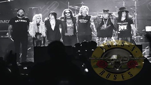 Site fala sobre possibilidade de aposentadoria do Guns N´Roses