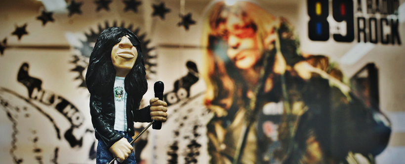 Promo Boneco do Joey Ramone