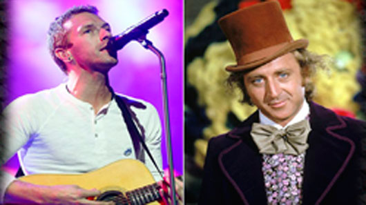 Coldplay presta homenagem ao ator Gene Wilder