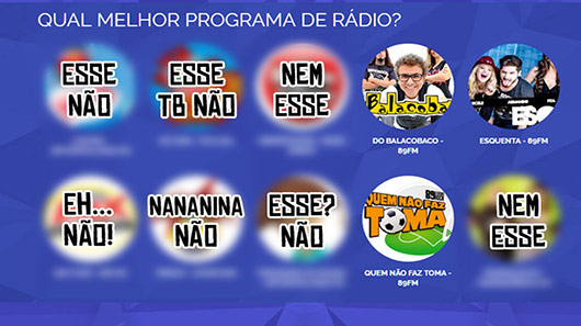 Três programas da 89 disputam prêmio de melhor do rádio