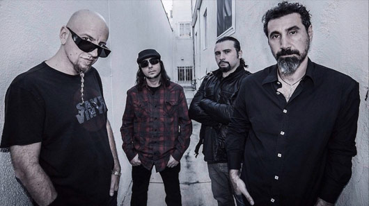 System Of A Down: novas músicas lideram parada Hot Hard Rock Songs da Billboard