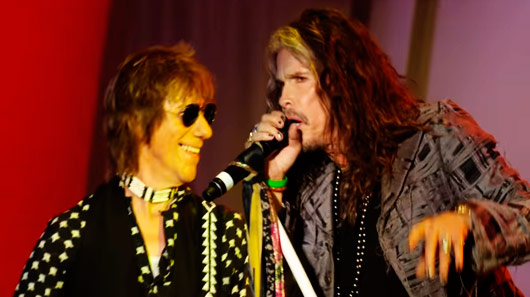 Vídeo: veja parceria de Jeff Beck com Steven Tyler