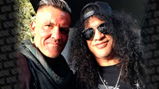 Slash visita o set do filme “Deadpool 2”