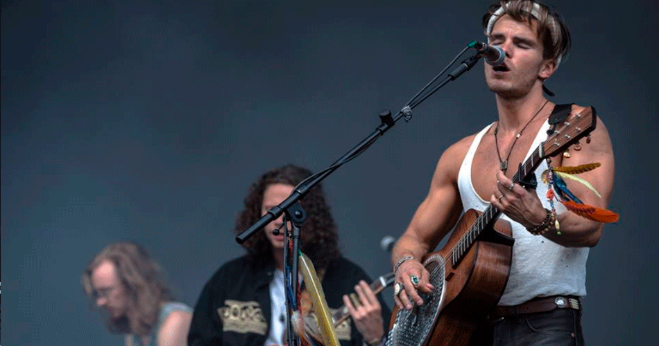 Kaleo traz seu rock da Islândia para encantar o público do Lollapalooza