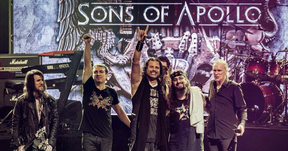 Shows: Sons of Apollo traz estrelas do rock mundial ao Brasil