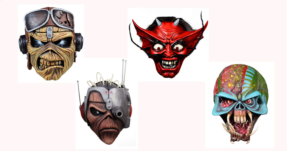 Iron Maiden lança novas máscaras para o Halloween