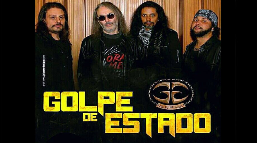 Golpe de Estado faz lançamento de seu novo CD ao vivo em São Paulo