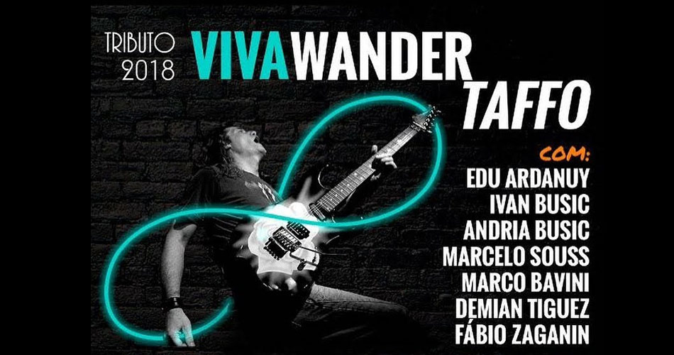 Grandes nomes do rock nacional participal de show tributo a Wander Taffo