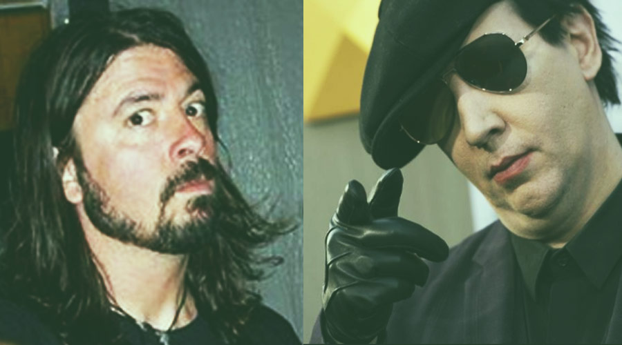 “Marilyn Manson ajudou a matar o grunge”, diz Dave Grohl