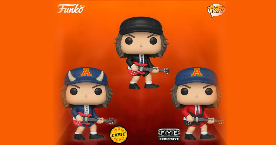 AC/DC: Angus Young ganha linha de bonecos Funko