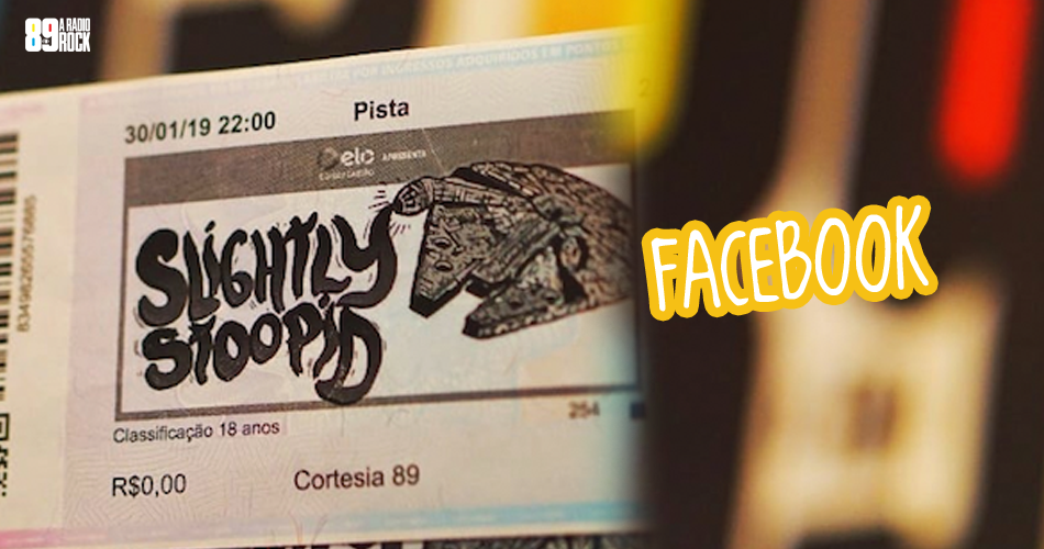 Concurso Slightly Stoopid via Facebook