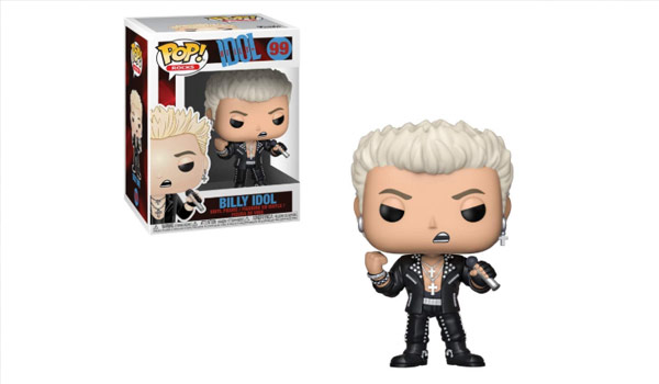 Billy Idol ganha sua versão em série de bonecos colecionáveis