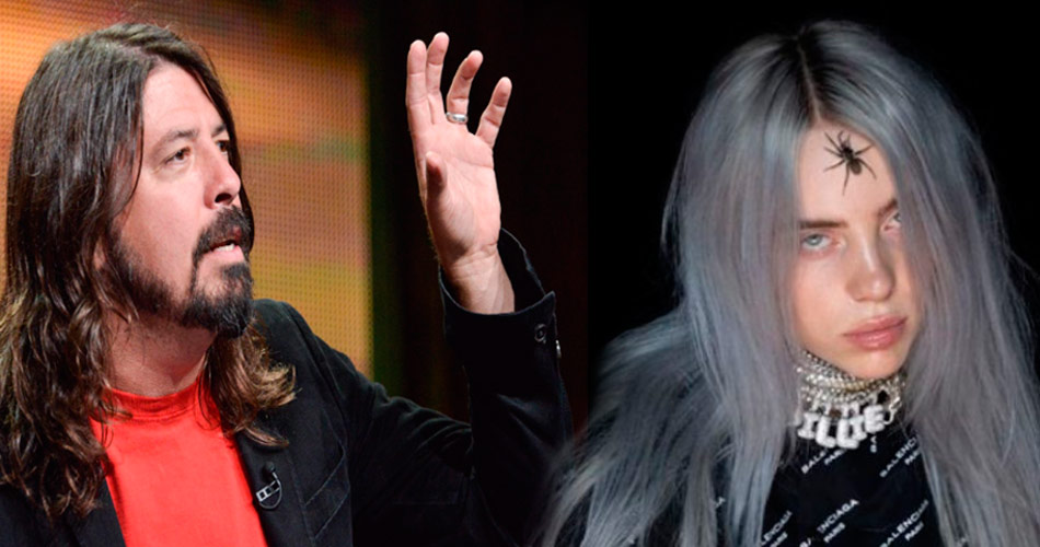 Dave Grohl compara sucesso da cantora Billie Eilish ao do Nirvana