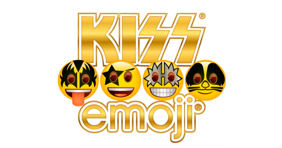 Kiss fecha parceria com Emoji Company 😛