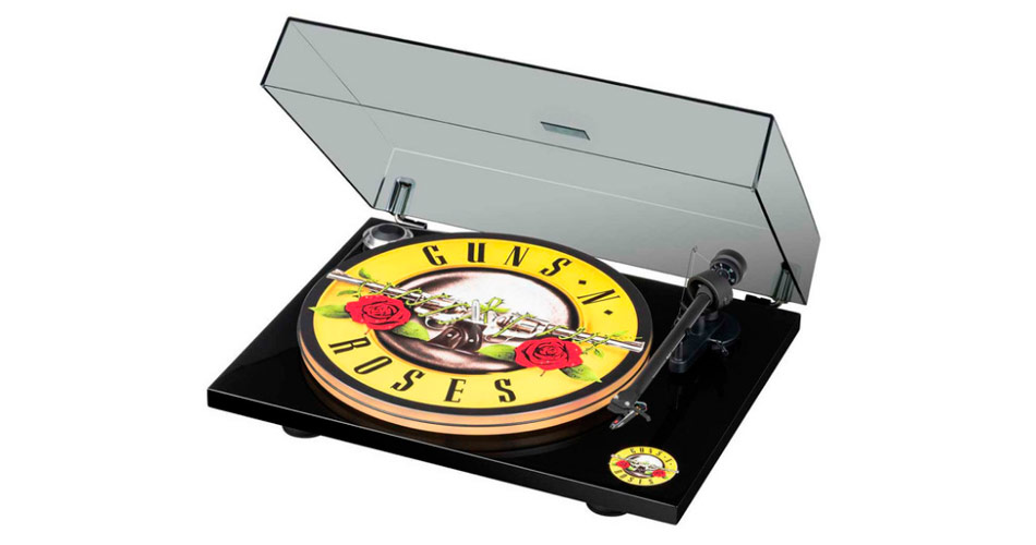 Guns N´Roses ganha série personalizada de toca-discos