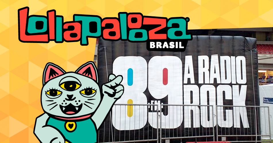 Concurso Inflável Lollapalooza