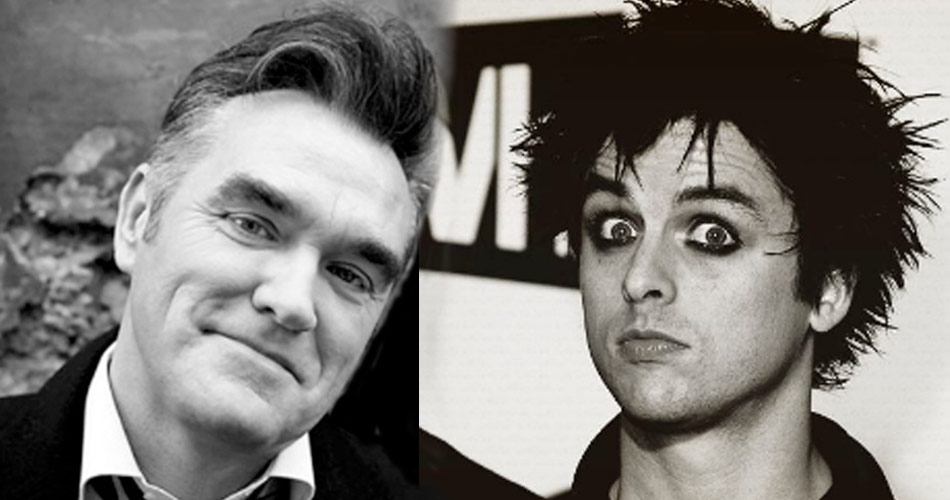 Parceria inusitada: Morrissey canta ao lado de Billie Joe Armstong, do Green Day, em novo single