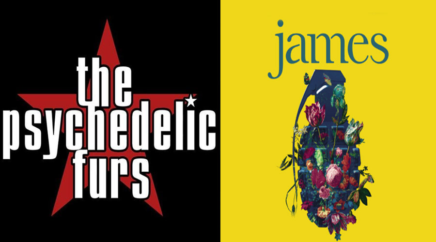 Anos 80: The Psychedelic Furs e James anunciam turnê conjunta