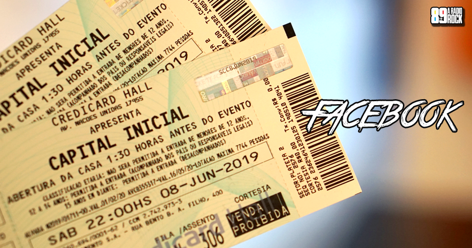 Ingressos Capital Inicial via Facebook