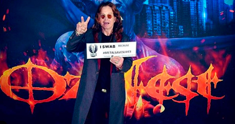 Ozzy Osbourne faz campanha para instituição que ajuda pacientes com leucemia